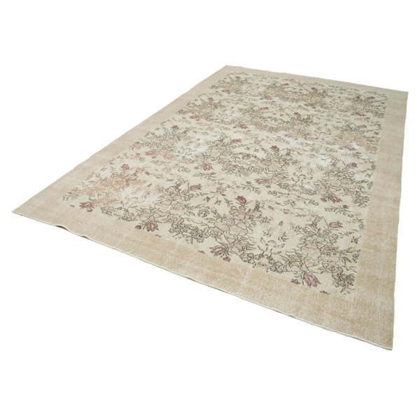Lofy Cotton Beige Rug Wayfair